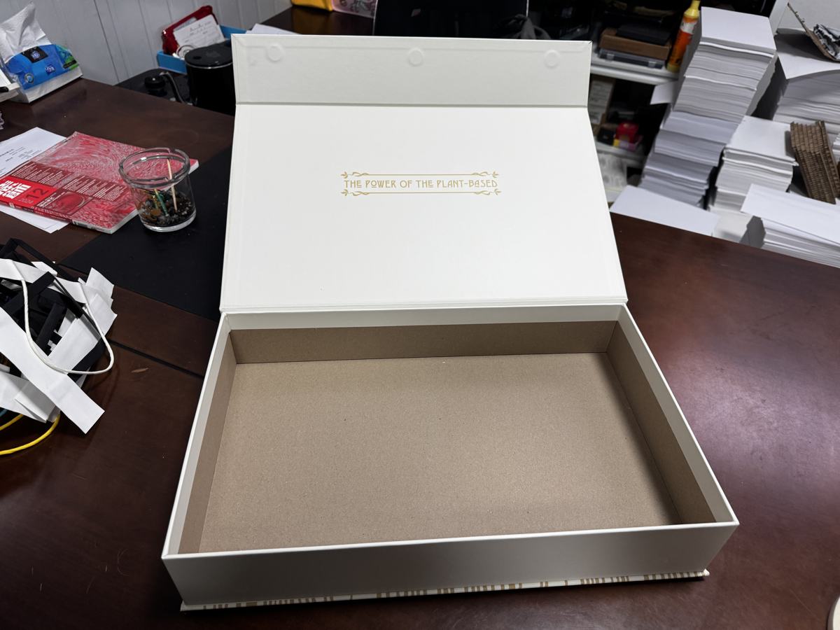 Rigid box making
